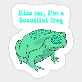 Kiss me Sticker